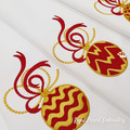 Set Three Christmas Balls Machine Embroidery Designs
