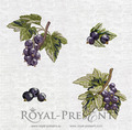 Set of Machine Embroidery Designs Black currants (4 in 1)