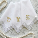 French script Capital letters V-W-X Set