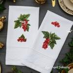 Realistic Red currants Set 4 in 1