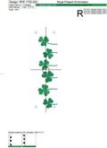 Shamrock Border Machine Embroidery Design - 3 sizes