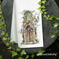 Sketch Italian door Machine Embroidery Design - 6 sizes