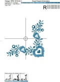 Slovak Corners Machine Embroidery Designs - 3 sizes