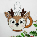 Small Cup Reindeer - 3 sizes