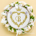 Small Wedding Frame with Doves and Crown - 3 sizes
