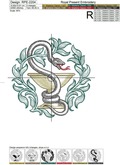 Snake is the Symbol of Medicine - 3 sizes