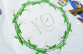 Snowdrops Wreath Machine Embroidery Design - 2 sizes