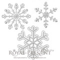 Snowflakes Free Machine Embroidery Designs