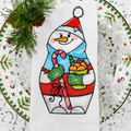 Snowman with Goodies - 4 sizes