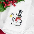 Snowmen Machine Embroidery Designs - 2 in 1