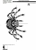Spider Machine Embroidery Design - 6 sizes