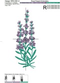 Provence Sprig of Lavender - 3 sizes