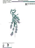 Sprig of Lavender - 4 sizes