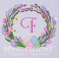Spring Easter​ Frame Machine embroidery design - 3 sizes
