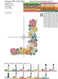 Spring Flowers Corner - 4 sizes