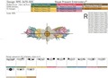 Spring Flowers border - 4 sizes