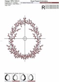 Spring Willow Egg Machine Embroidery Design - 3 sizes