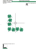 St. Patrick's Day Corner Machine Embroidery Design - 2 sizes