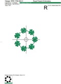 St. Patrick's Day Frame Machine Embroidery Design - 2 sizes