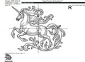 Stylized Unicorn Machine Embroidery Design - 5 sizes