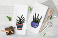 Succulents in a Pot Machine Embroidery Designs - 4 sizes