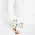 Summer Floral Border Machine embroidery design - 3 sizes