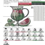 Watermelon cocktail set - 4 sizes