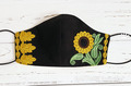 Sunflower Protective Face Mask Free Machine Embroidery Design