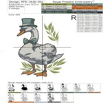 Swans Bride and Groom set - 5 sizes