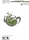 Green Tea Leaf Teapot