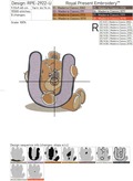 Teddy Bear Alphabet - 4 sizes