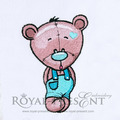 Teddy Bear Machine Embroidery Design - 3 sizes