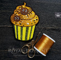 Terrible Halloween Cupcake Machine Embroidery Design - 3 sizes