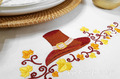 Thanksgiving Hat machine embroidery design - 5 sizes