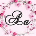 The letter A Machine embroidery designs