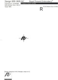 The letter N Machine embroidery designs