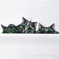 Three Cats Set - 6 sizes