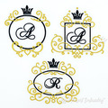 Three Frames for monograms Machine Embroidery Designs