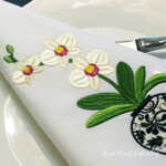 Orchids in a vase - 4 sizes