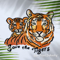 Tigress and Tiger Cub - 8 sizes