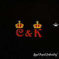 Tiny Monograms with Crowns Designs