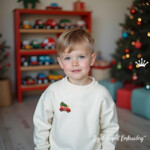 Tiny Red Christmas Truck