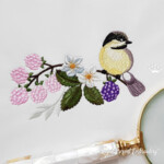 Springtime Blue Tit and Blossoms - 2 sizes