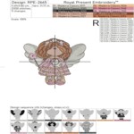 Tooth Fairy Tilda Doll small - 3 sizes