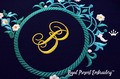 Eastern Frame Machine Embroidery Design