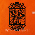 Trick or Treat Inscription Machine Embroidery Design - 4 sizes