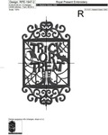 Trick or Treat Inscription Machine Embroidery Design - 4 sizes