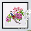 Exotic Tropical bird Machine Embroidery Design - 2 sizes