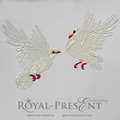 Two Doves Machine Embroidery Designs