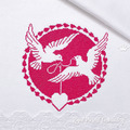 Two Doves with a Heart free Cross-stitch